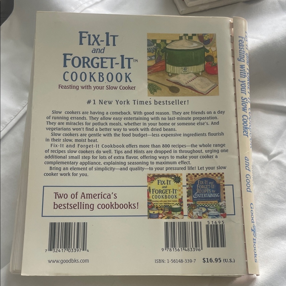 Fix-It and Forget-It Cookbook - Spiral Bound - Picture 2 of 7